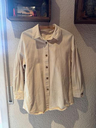 Camisa Oysho Beige Talla M