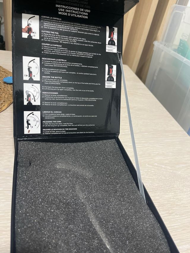 Sacacorchos Arcos Manual