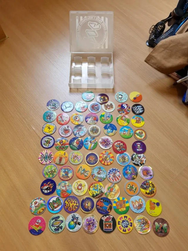 Confezione di Pogs della World Pog Federation