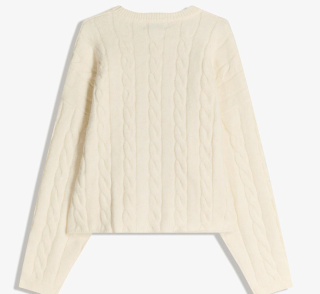 Jersey punto trenzado nuevo