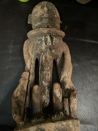 Figura Arte Africano Madera Tallada