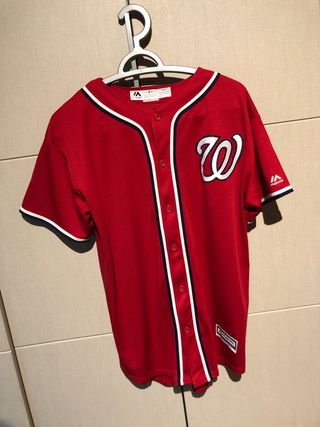 Camiseta Baseball Majestic Roja