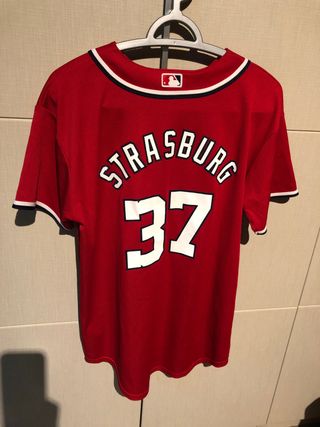 Camiseta Baseball Majestic Roja