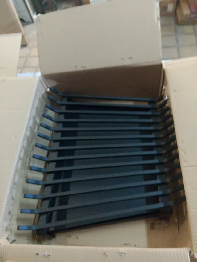 Parrilla para chimenea de metal