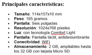 e-Book Kobo Glo Wifi, táctil y luz integr + Regalo
