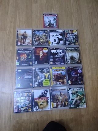 Lote Videojuegos PS3 (Azione, Corse, Sparatutto)
