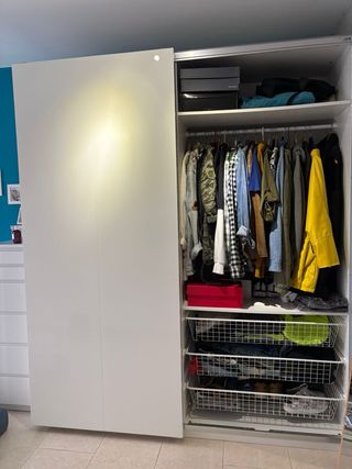 Armario Pax Ikea Blanco Brillo 2,36m
