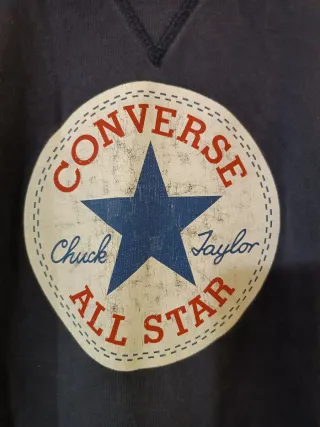 Felpa Converse XL cotone Made in Italy