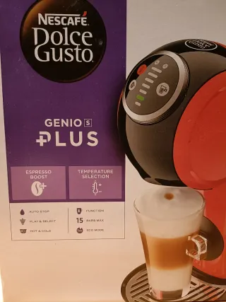 Cafetera Dolce Gusto Genio S Plus Roja