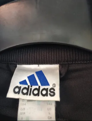Chaqueta Adidas Negra y Gris