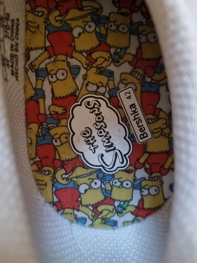 Sneakers Bershka Simpsons Taglia 42