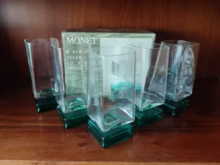 7 Bicchieri Vino Bormioli Vetro