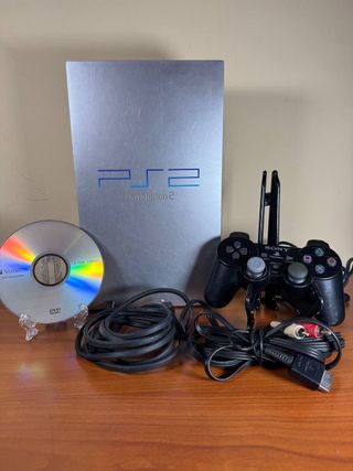 Console Sony PlayStation 2 Silver Legge Tutto