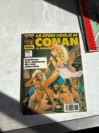 la espada mágica de Conan