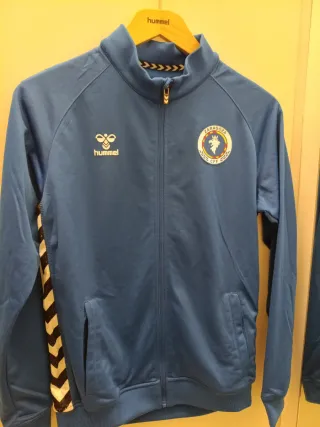 Sudadera Hummel Azul con Detalles