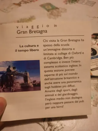 CD-ROM Viaggio in Europa - Gran Bretagna