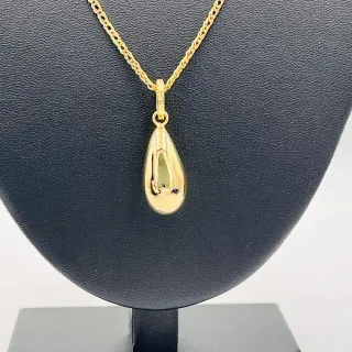 Colgante Gota Oro 18K