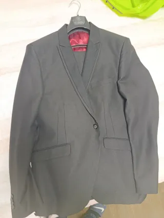 Traje de chaqueta  Negro Talla 46 XL