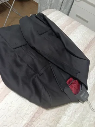 Traje de chaqueta  Negro Talla 46 XL