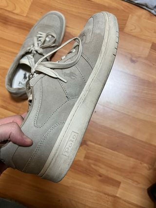 Zapatillas Polo Ralph Lauren ante beige