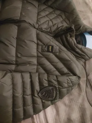 Giubbino Blauer Verde Oliva Trapuntato