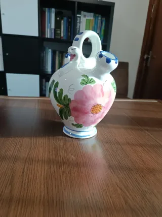 Botijo Hermanos Martínez Valencia pintado a mano