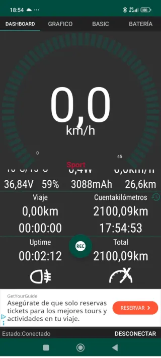 Patinete Eléctrico Xiaomi Negro