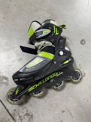 Patines en Línea Jack London Negro/Verde L