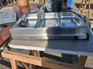 Calentador de comida 3 bandejas