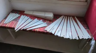 Cartela doble adaptable sobre guía