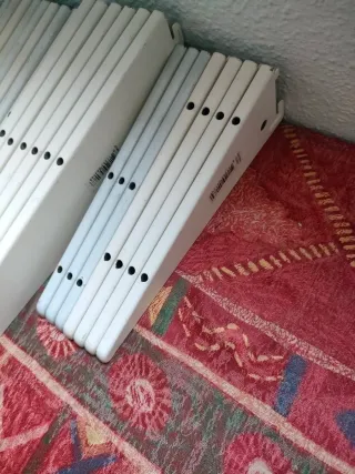 Cartela doble adaptable sobre guía