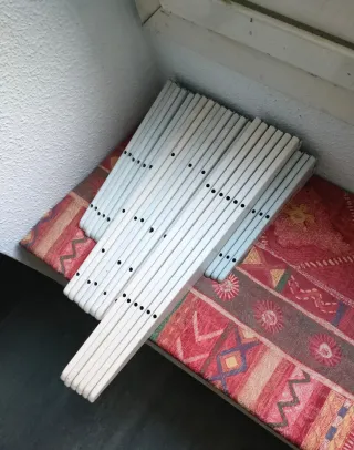 Cartela doble adaptable sobre guía