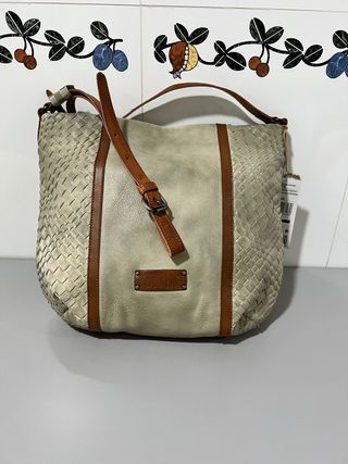 Bolso Lois Beige Polipiel Nuevo
