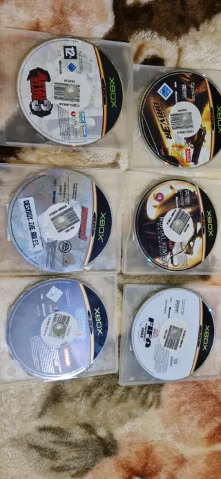 Lote 6 Juegos XBOX Clásicos