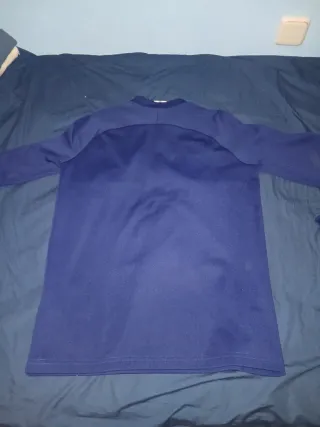 Sudadera Nike Azul Media Cremallera