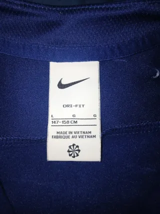 Sudadera Nike Azul Media Cremallera