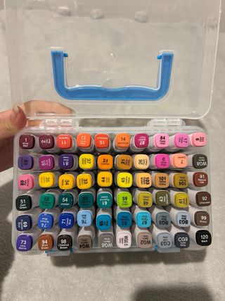 Rotuladores de agua Einhorn 60 colores