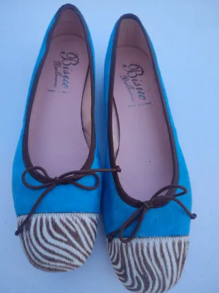 Bailarinas piel talla 40