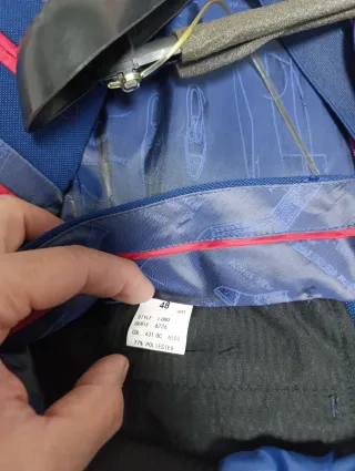 Traje chaqueta azul hombre talla 48