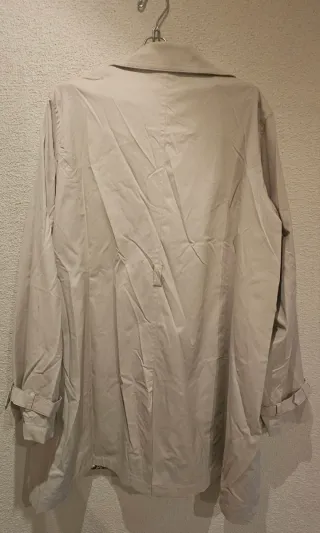 Gabardina Talla-Moda Beige