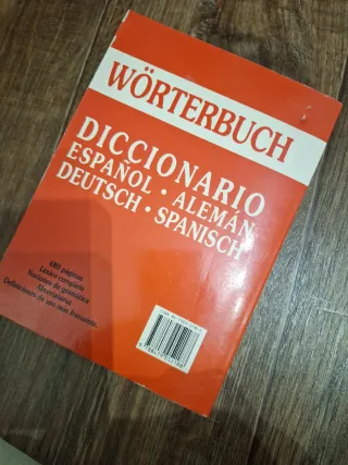 Diccionario Alemán-español, español-Alemán