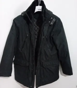 Giubbotto Parka Grigio Tg M/L 46/48it Eur Class