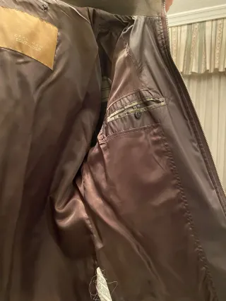 Cazadora Zara Man Talla M Marrón