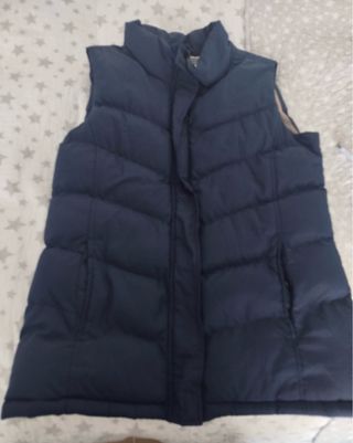 Chaleco unisex azul talla única