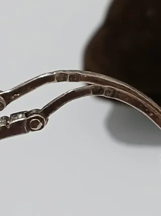 Argolas Prata 925 Zircónias