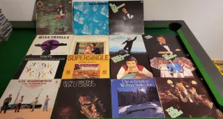 Lote 71 Vinilos LP Varios Géneros
