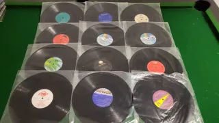Lote 71 Vinilos LP Varios Géneros