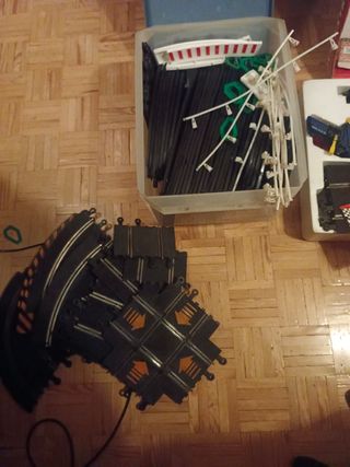 Scalextric Circuito + coches