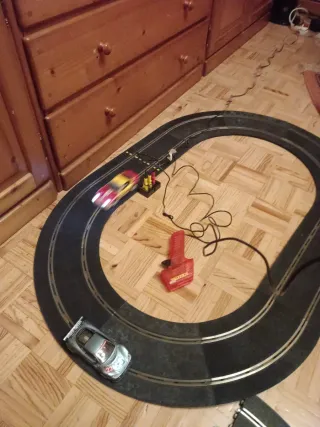 Scalextric Circuito + coches