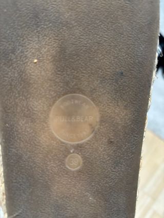 Sandalias de Esparto Beige Cruzadas